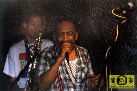 Laurel Aitken (Jam) Conne Island, Leipzig 20. Mai 1997 (2).jpg